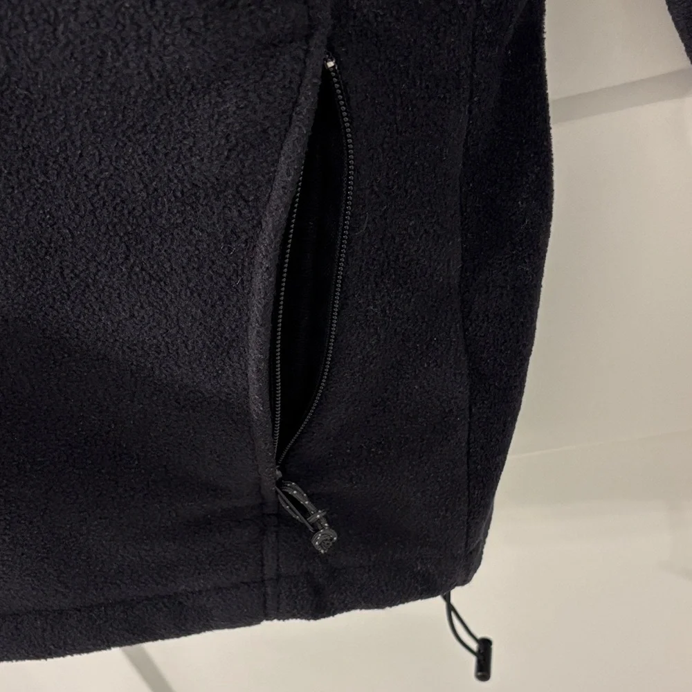 Columbia Midnight Black Fleece Jacket - Picture 3 of 6